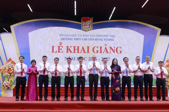 Từ điểm cầu Chuyên Hùng Vương, giáo dục Phú Thọ mở chặng đường mới