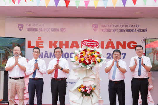 Trường Đại học Khoa học, Đại học Huế khai giảng năm học mới 2026 – 2027