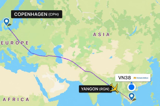 Vietnam Airlines chuyển hướng khẩn cấp tại Myanmar , đón em bé chào đời ngay trên máy bay