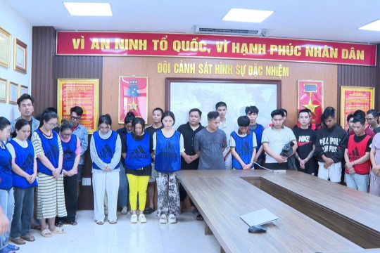 Bóc gỡ đường dây lừa đảo xuyên quốc gia 'cuỗm' hơn 44,5 tỷ đồng