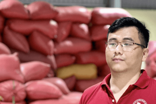 Cựu sinh viên Đại học Trà Vinh lập HTX xây dựng thương hiệu gạo sạch