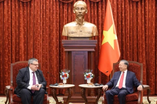 Quan hệ Việt Nam-Liên bang Nga tiếp tục phát triển mạnh mẽ, vì lợi ích của nhân dân hai nước