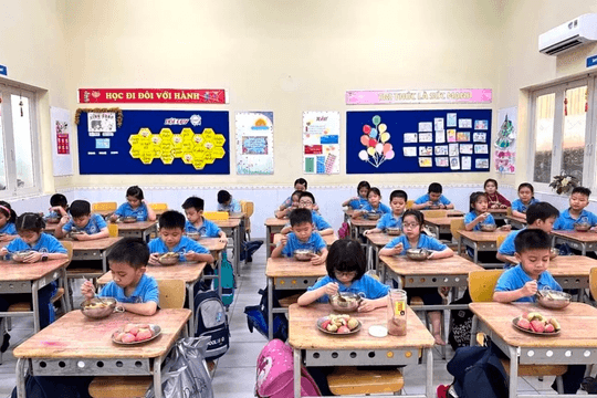 Loạt trường ở TP HCM chưa kịp tổ chức bán trú