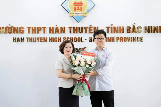 Cựu học sinh trường Hàn Thuyên đạt Thủ khoa đầu vào Trường Đại học Y Hà Nội