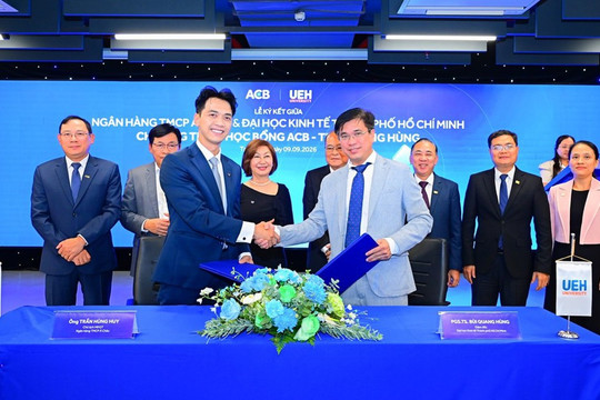 ACB và UEH đồng hành ra mắt Quỹ Học bổng ACB - Trần Mộng Hùng
