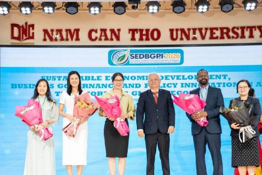 Trường ĐH Nam Cần Thơ mở rộng kết nối học thuật, thúc đẩy phát triển kinh tế