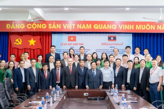 Trường Đại học Phan Thiết hợp tác giáo dục với 4 tỉnh của Lào