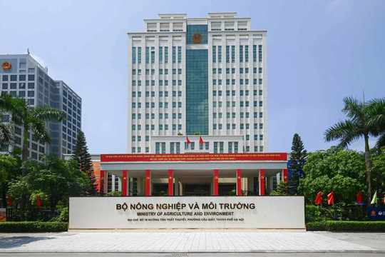Bộ Nông nghiệp và Môi trường giảm 2 đơn vị trực thuộc
