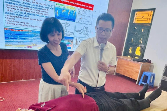 Tập huấn kỹ năng phòng, chống tai nạn thương tích cho giáo viên và phụ huynh