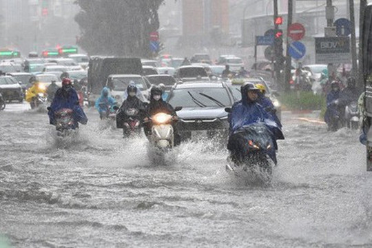 Miền Bắc sẽ có mưa to đến rất to trong 3 ngày liên tiếp