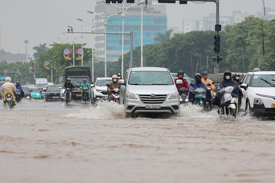 Tin mới nhất về thời điểm chấm dứt đợt mưa to đến rất to ở Bắc Bộ