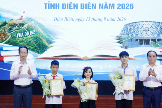 Điện Biên vinh danh 3 Đại sứ Văn hóa đọc năm 2026