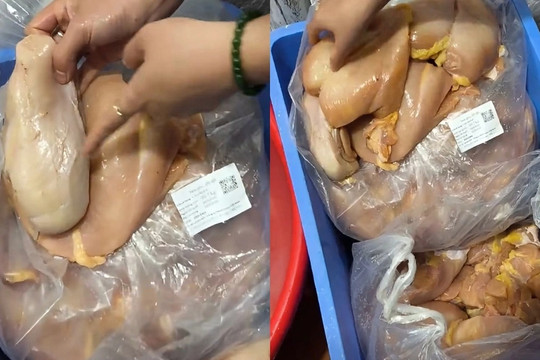 Vụ phát hiện thịt gà "có mùi lạ" tại trường: Lãnh đạo Hà Nội chỉ đạo làm rõ