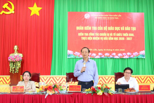 Thứ trưởng Phạm Ngọc Thưởng: Quản lý trường học cần 'rõ người, rõ việc'