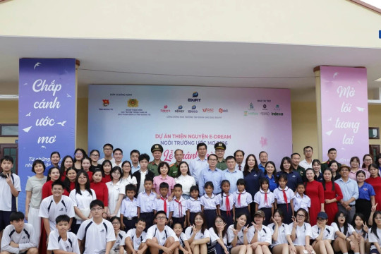 Khánh thành ‘Ngôi trường ước mơ’ thứ 15 tại Quảng Trị