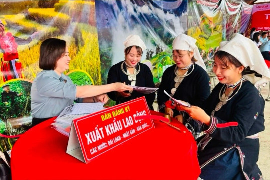 Đưa cơ hội việc làm về tận bản, người dân vùng cao có thêm lựa chọn