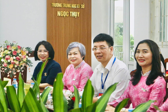 Những nhịp cầu văn hóa Việt – Hàn từ mái trường THCS Ngọc Thụy