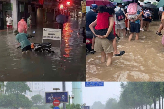 Sở Xây dựng Hà Nội lý giải nguyên nhân ngập úng