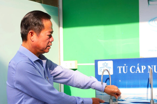 Cà Mau dự chi hơn 10 tỷ đồng đầu tư hệ thống nước uống sạch trường học