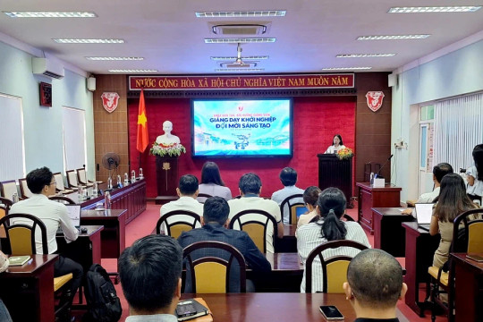 Giảng viên nguồn Đại học Huế được đào tạo khởi nghiệp đổi mới sáng tạo