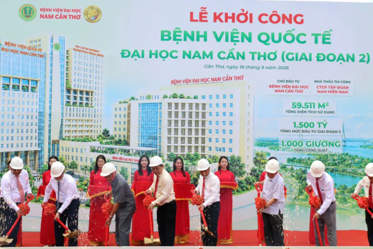 Trường ĐH Nam Cần Thơ 'rót' 1.500 tỷ đồng mở rộng bệnh viện, nâng đào tạo y khoa