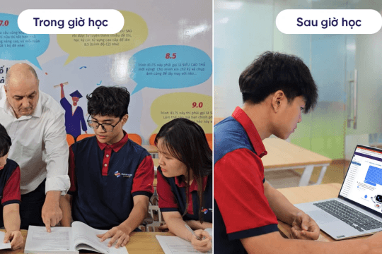 Mô hình đào tạo tích hợp AI toàn trình thay đổi cách dạy và học tiếng Anh