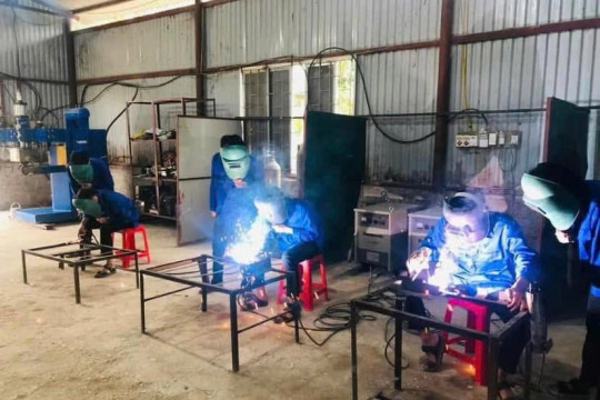 Gỡ điểm nghẽn cơ sở vật chất, nâng chất đào tạo nghề vùng khó
