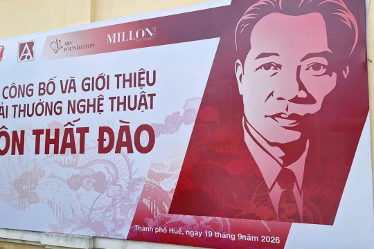 Trường ĐH Nghệ thuật Huế công bố ‘Giải thưởng Nghệ thuật Tôn Thất Đào’