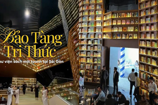 "Thư viện khổng lồ" ở TP.HCM có gì mà "gây bão" trên mạng xã hội?