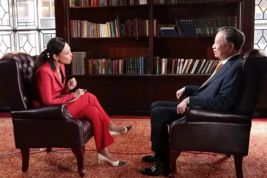 Tổng Bí thư, Chủ tịch nước Tô Lâm trả lời phỏng vấn kênh truyền hình Bloomberg TV