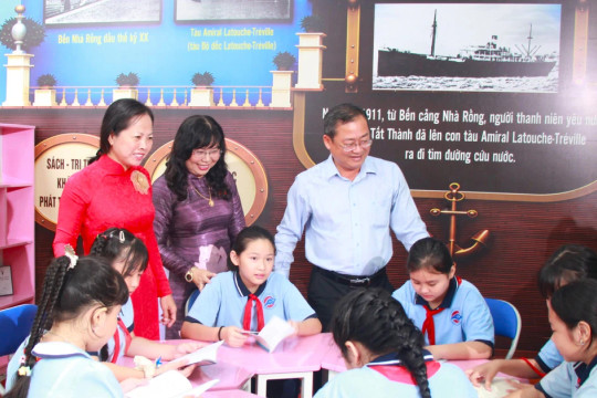 Trường học tại TPHCM đưa ‘Không gian văn hóa Hồ Chí Minh’ vào giáo dục học sinh