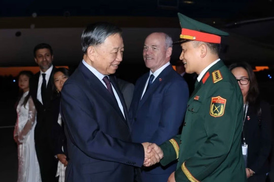 Tổng Bí thư, Chủ tịch nước Tô Lâm bắt đầu chuyến thăm cấp Nhà nước tới Canada