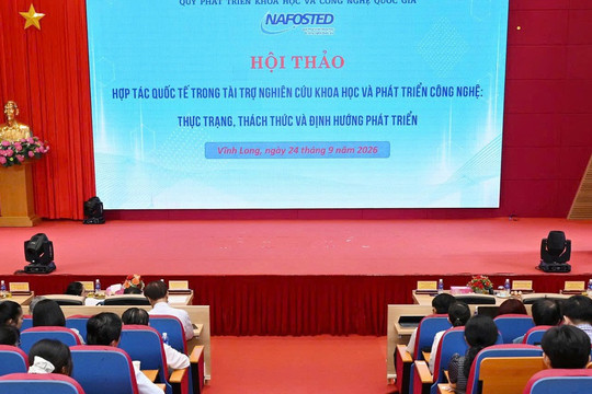 Hợp tác quốc tế trong tài trợ nghiên cứu khoa học và phát triển công nghệ