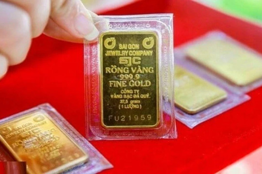 Giá vàng ngày 25/9: Đồng loạt giảm