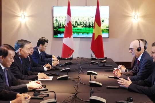 Tổng Bí thư, Chủ tịch nước Tô Lâm tiếp Hiệu trưởng Trường Đại học Concordia