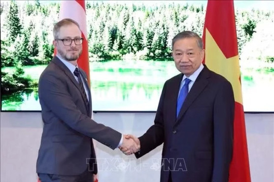 Tổng Bí thư, Chủ tịch nước Tô Lâm tiếp lãnh đạo Đảng Cộng sản Canada