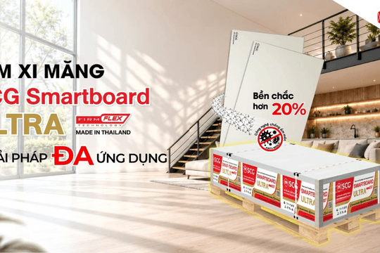 Tấm Cemboard SCG Smartboard ULTRA: Một giải pháp, đa ứng dụng cho công trình hiện đại