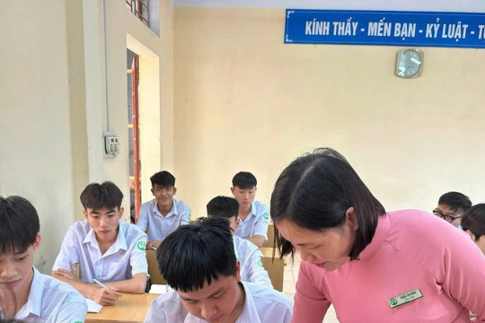 Sửa đổi, bổ sung một số nội dung Chương trình giáo dục thường xuyên cấp THCS, THPT