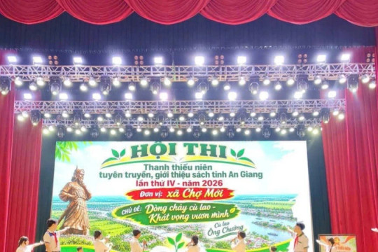 An Giang trao giải Hội thi Thanh thiếu niên tuyên truyền, giới thiệu sách