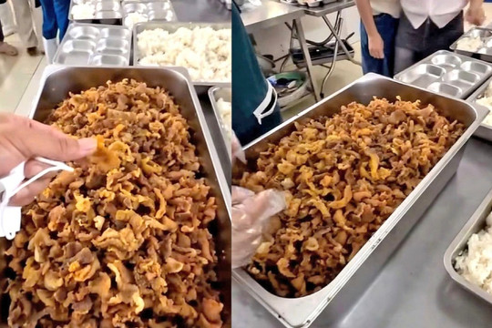 Vụ suất ăn toàn "tóp mỡ": Học sinh tạm dừng ăn bán trú từ hôm nay