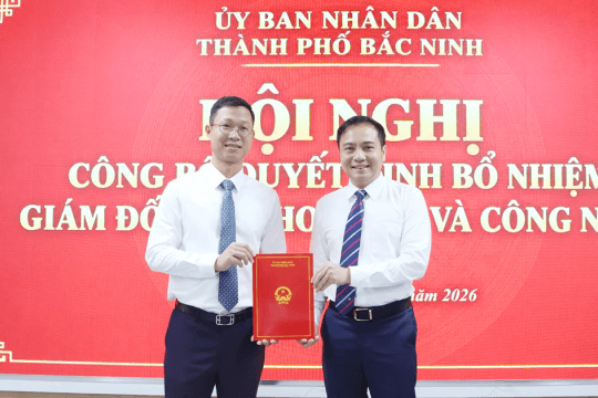Bắc Ninh có tân Giám đốc Sở Khoa học và Công nghệ