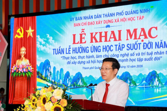 Quảng Ninh khai mạc Tuần lễ hưởng ứng học tập suốt đời năm 2026
