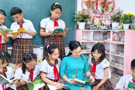 Nuôi dưỡng văn hóa đọc trong trường học