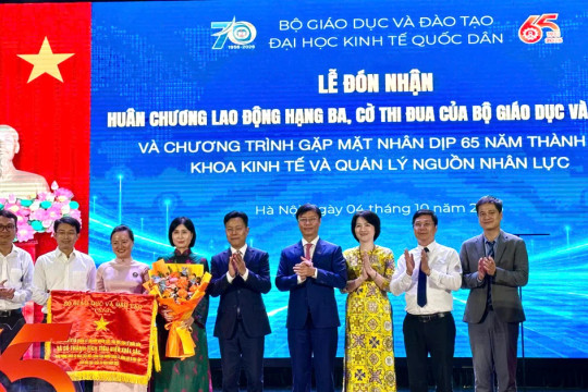 65 năm thành lập Khoa Kinh tế và Quản lý nguồn nhân lực, Đại học Kinh tế quốc dân