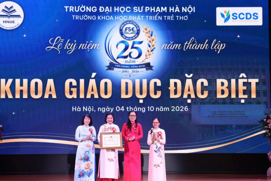 Trường Đại học Sư phạm Hà Nội: Khoa Giáo dục Đặc biệt kỷ niệm 25 năm thành lập