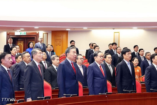 Khai mạc Hội nghị Trung ương 4 khóa 14