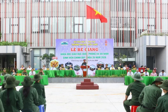Quy định tổ chức dạy học môn Giáo dục quốc phòng và an ninh
