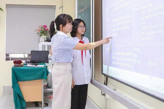 Quy mô mới, đổi mới cách làm, nâng chất lượng giáo dục thực chất