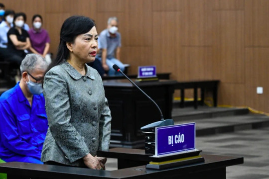 Cựu Bộ trưởng Nguyễn Thị Kim Tiến được giảm 3 năm tù