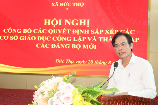 Vụ hiệu trưởng xin không nhận chức: Điều động Trưởng phòng VH-XH làm hiệu trưởng